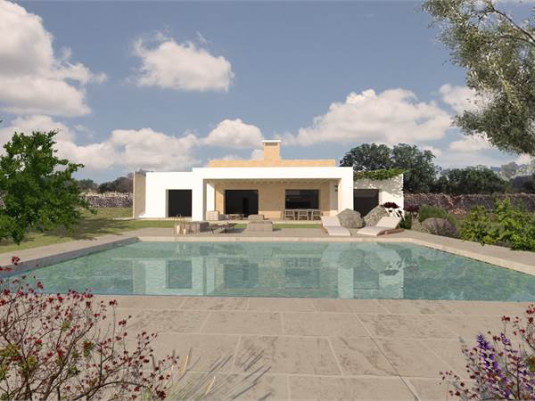 Land with approved project