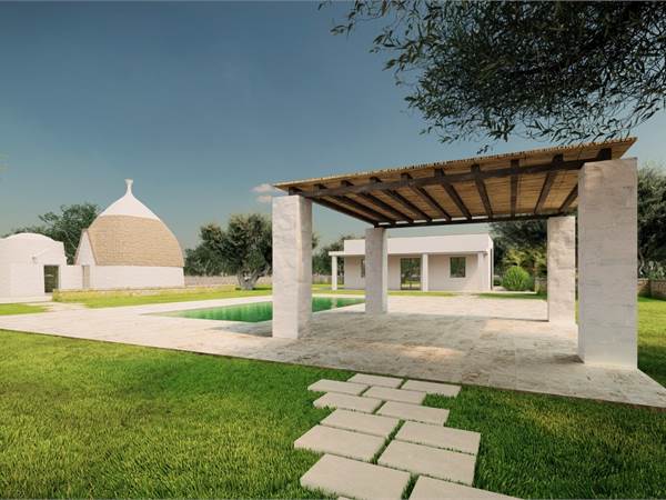 Terreno con Trullo e Progetto Approvato 