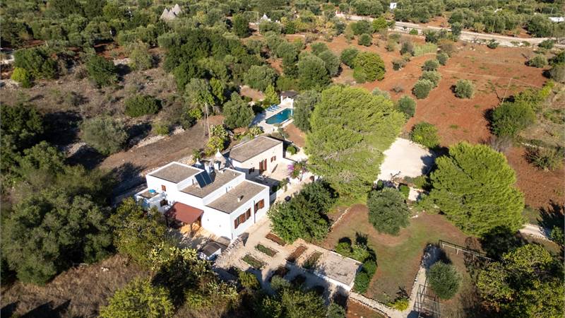  5 Bedroom Farmhouse,Trullo, Lamie and Pool